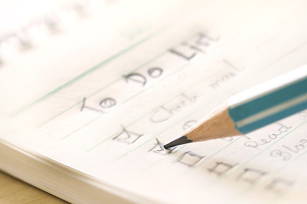 cancer related brain fog cognitive support, list-making
